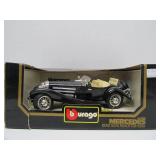 Lot of 4 Mint in Box Diecast Metal Cars - MERCEDES BENZ