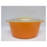 Group of Vintage Yellow & Orange PYREX Baking Dishes