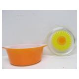 Group of Vintage Yellow & Orange PYREX Baking Dishes