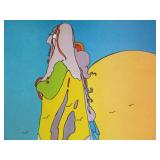 Set of 4 Excellent Original Vintage 1974 PETER MAX Posters