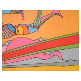 Set of 4 Excellent Original Vintage 1974 PETER MAX Posters