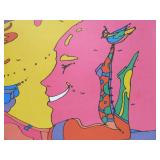 Set of 4 Excellent Original Vintage 1974 PETER MAX Posters