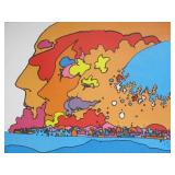 Set of 4 Excellent Original Vintage 1974 PETER MAX Posters