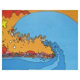 Set of 4 Excellent Original Vintage 1974 PETER MAX Posters