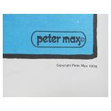 Set of 4 Excellent Original Vintage 1974 PETER MAX Posters