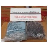 5 Brand New Sealed Vintage Western Model Kits - 20 Mule Team
