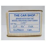 New in Box "The Car Shop" Brass Model Railroad Kits