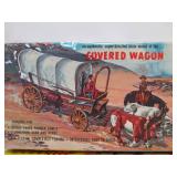 LARGE Lot of Vintage Western Model Kits Extra Supplies etc Covered Wagons Horses etc