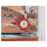 LARGE Lot of Vintage Western Model Kits Extra Supplies etc Covered Wagons Horses etc