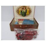 LARGE Lot of Vintage Western Model Kits Extra Supplies etc Covered Wagons Horses etc