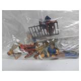 LARGE Lot of Brand New On30 Scale Railroad Layout Accessories People Buildings etc