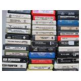 LARGE Lot of Vintage 8-TRACK Cassette Tapes