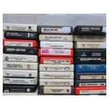 LARGE Lot of Vintage 8-TRACK Cassette Tapes