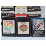 LARGE Lot of Vintage 8-TRACK Cassette Tapes