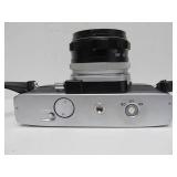 Estate Lot of 2 Nice Vintage Film Cameras - Minolta & Canon w/Tripod