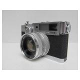 Estate Lot of 2 Nice Vintage Film Cameras - Nishica & Fujica