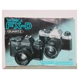 2 Nice Vintage YASHICA Film Cameras