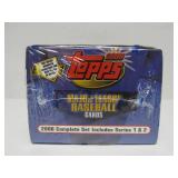 Factory Sealed Topps Baseball Card Set - 2000 Both Series 1 & 2