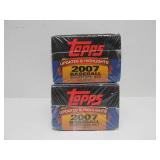 (2) Factory Sealed Topps Baseball Card Sets - 2007