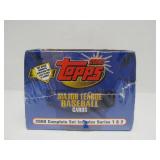 Factory Sealed Topps Baseball Card Set - 2000 Both Series 1 & 2