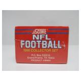 Factory Sealed Score Football Card Set - 1990