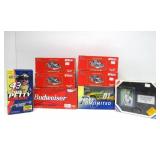 Group of Diecast NASCAR Race Cars Bobblehead etc
