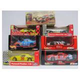 Lot of 7 Mint in Box Diecast Metal Race Cars