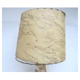 Very Cool Mid Century Signed Abstract Sculptural Table Lamp by Plasto