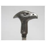 Eagle Head Cane/Walking Stick w/ Hidden Dagger or Sword