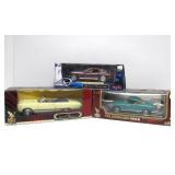3 Boxed Diecast Metal Vehicles