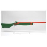 Lot of 4 Large Wooden Cap Rifles & Shotgun