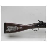 Lot of 4 Large Wooden Cap Rifles & Shotgun