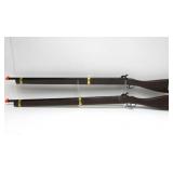 Lot of 4 Large Wooden Cap Rifles & Shotgun