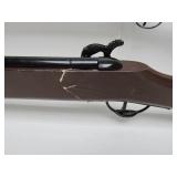 Lot of 4 Large Wooden Cap Rifles & Shotgun