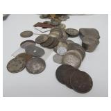 Collection of Old Vintage Asian Currency & Coins #1 - Currency Bills & Coins