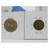 Collection of Old Vintage Asian Currency & Coins #1 - Currency Bills & Coins