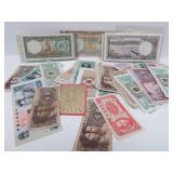 Collection of Old Vintage Asian Currency & Coins #1 - Currency Bills & Coins