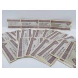Collection of Old Vintage Asian Currency & Coins #2 - Chinese Set of Bank Teller Practice/Training Currency