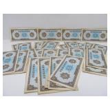 Collection of Old Vintage Asian Currency & Coins #2 - Chinese Set of Bank Teller Practice/Training Currency