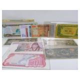 Collection of Old Vintage Asian Currency & Coins #3 - LARGE Amount of Old Currency Bills