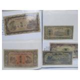 Collection of Old Vintage Asian Currency & Coins #4 - Album Full of Paper Currency