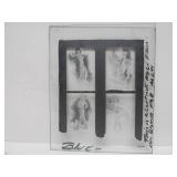 Original Vintage Pre-Production Glass Panel - Pinup Girl - GIL ELVGREN #2