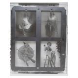 Original Vintage Pre-Production Glass Panel - Pinup Girl - GIL ELVGREN #5