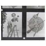 Original Vintage Pre-Production Glass Panel - Pinup Girl - GIL ELVGREN #5