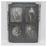 Original Vintage Pre-Production Glass Panel - Pinup Girl - GIL ELVGREN #6