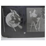 Original Vintage Pre-Production Glass Panel - Pinup Girl - GIL ELVGREN #6