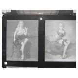 Original Vintage Pre-Production Glass Panel - Pinup Girl - GIL ELVGREN #6