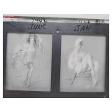 Original Vintage Pre-Production Glass Panel - Pinup Girl - GIL ELVGREN #7