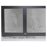 Original Vintage Pre-Production Glass Panel - Pinup Girl - GIL ELVGREN #7
