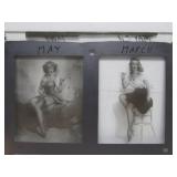 Original Vintage Pre-Production Glass Panel - Pinup Girl - GIL ELVGREN #8